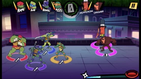 Rise of the Teenage Mutant Ninja Turtles: City Showdown — screenshot 1