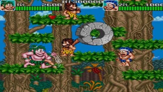 Johnny Turbo's Arcade: Joe and Mac Caveman Ninja — screenshot 1