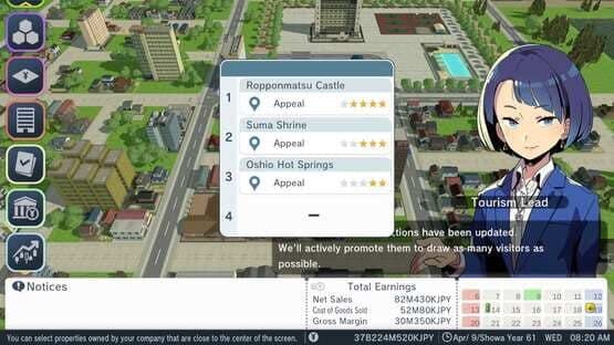 A-Train All Aboard! Tourism — screenshot 4