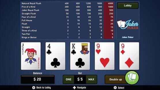 Joker Poker: Video Poker — screenshot 1
