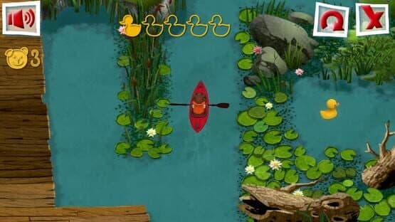Teddy the Wanderer: Kayaking — screenshot 2