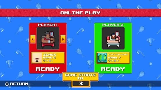 Timber Tennis: Versus — screenshot 2