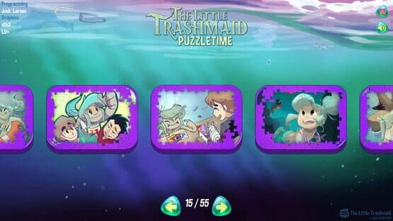 The Little Trashmaid Puzzletime — screenshot 1