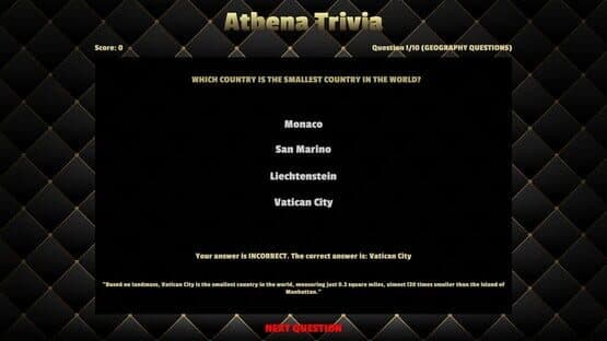 Athena Trivia — screenshot 3