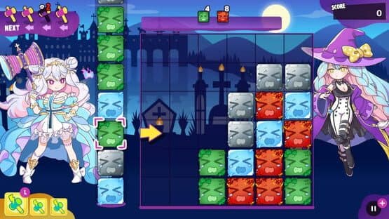 Refreshing Sideways Puzzle Ghost Hammer — screenshot 2