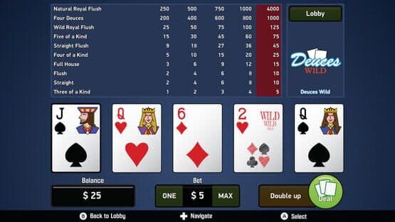 Deuces Wild: Video Poker — screenshot 1