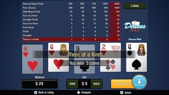 Deuces Wild: Video Poker — screenshot 2