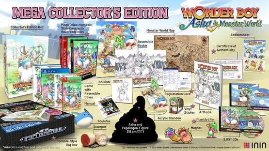Wonder Boy: Asha in Monster World Mega Collector's Edition — screenshot 1