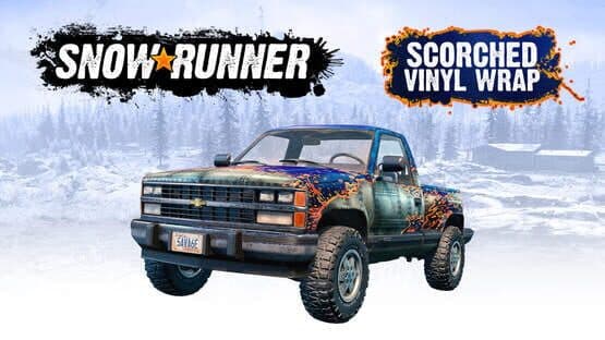 SnowRunner: Scorched Vinyl Wrap — screenshot 1