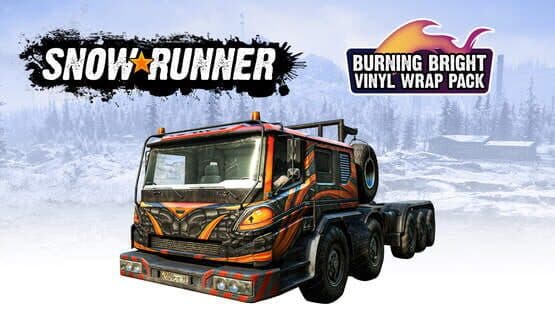 SnowRunner: Burning Bright Vinyl Wrap Pack — screenshot 1