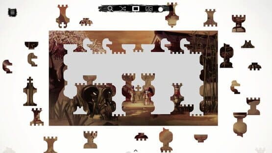 Shinobi's Way - a jigsaw chess tale — screenshot 1