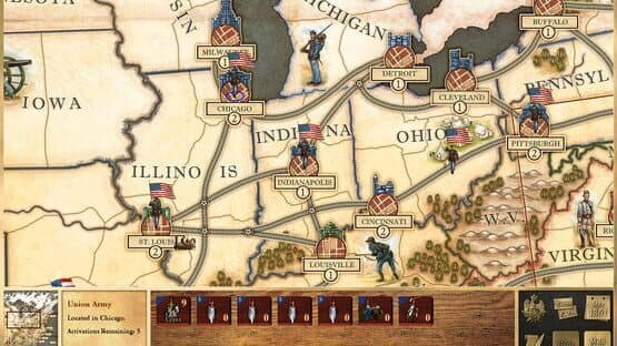 Victory and Glory: The American Civil War — screenshot 1