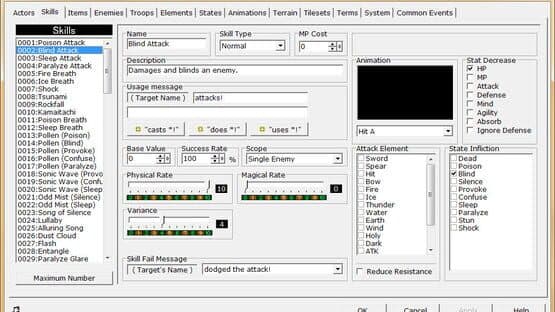 RPG Maker 2000 — screenshot 2
