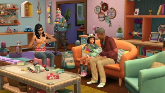 The Sims 4: Nifty Knitting Stuff — screenshot 1