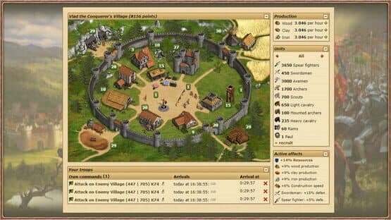 Tribal Wars — screenshot 1