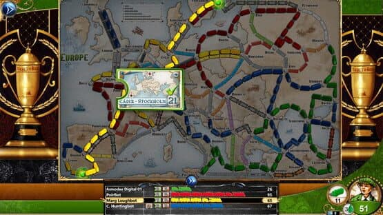 Ticket to Ride: Europe — screenshot 3
