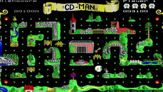 CD-Man Version 2.0 — screenshot 3