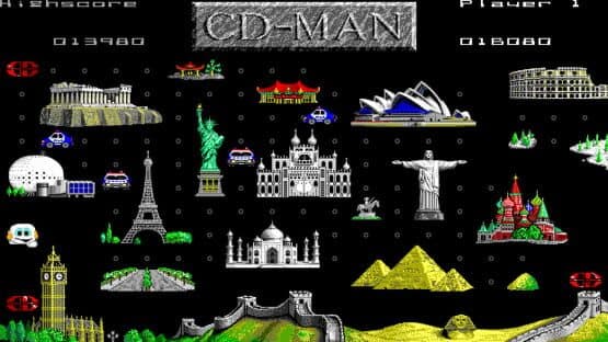 CD-Man Version 2.0 — screenshot 5