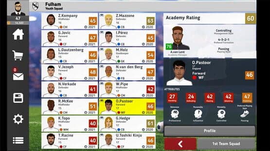 Club Soccer Director 2021 — screenshot 6