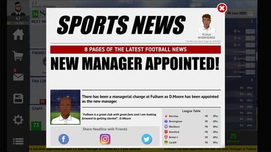 Club Soccer Director 2021 — screenshot 8