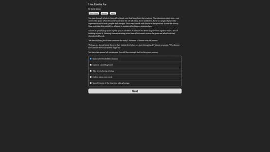 Lies Under Ice — screenshot 1