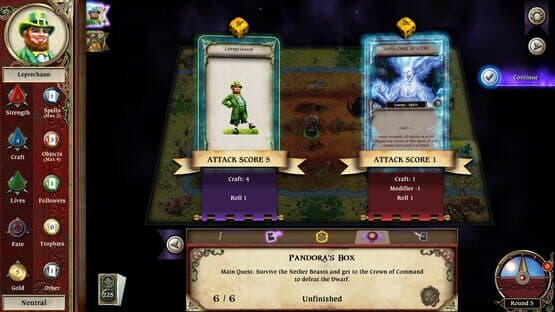 Talisman: Origins - The Legend of Pandora's Box — screenshot 1