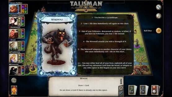 Talisman: Digital Edition - The Blood Moon — screenshot 2
