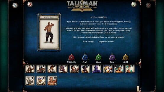 Talisman: Digital Edition - Martial Artist — screenshot 1