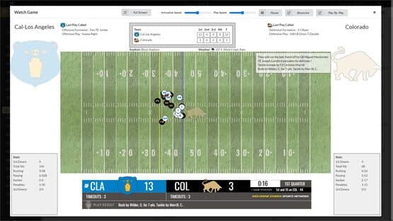 Draft Day Sports: College Football 2021 — screenshot 1