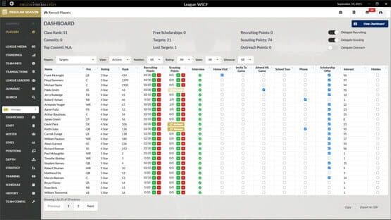 Draft Day Sports: College Football 2021 — screenshot 2