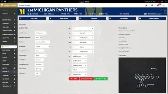 Draft Day Sports: College Football 2021 — screenshot 4