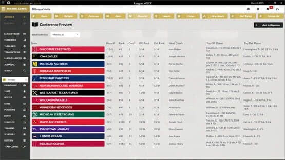 Draft Day Sports: College Football 2021 — screenshot 7