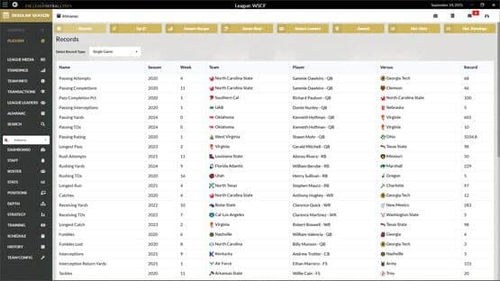 Draft Day Sports: College Football 2021 — screenshot 8