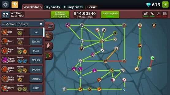 Crafting Idle Clicker — screenshot 1