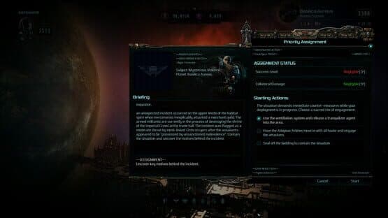 Warhammer 40,000: Inquisitor - Martyr: Mind Plague — screenshot 1