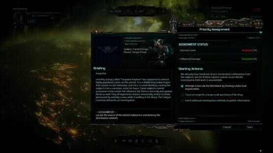 Warhammer 40,000: Inquisitor - Martyr: Poisoned Souls — screenshot 1