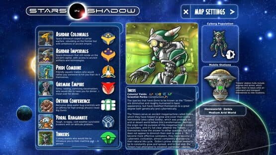 Stars in Shadow: Legacies — screenshot 1