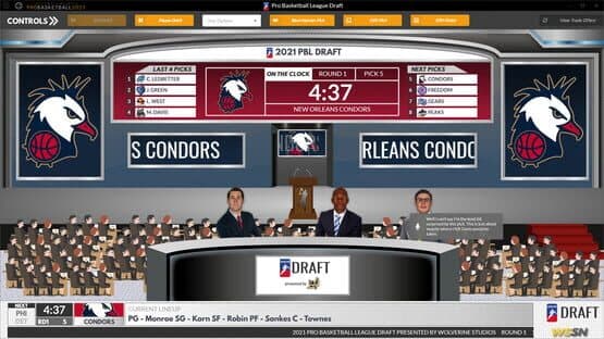 Draft Day Sports: Pro Basketball 2021 — screenshot 2