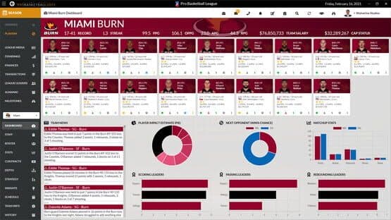 Draft Day Sports: Pro Basketball 2021 — screenshot 4