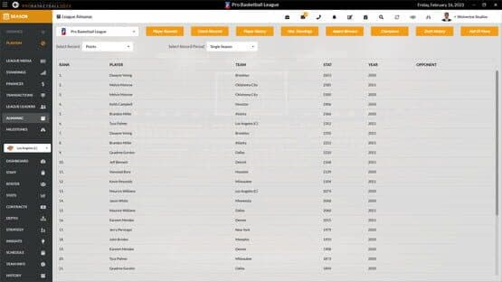 Draft Day Sports: Pro Basketball 2021 — screenshot 5