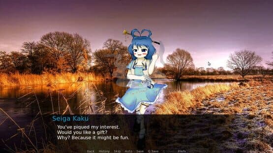 Seiga Kaku Uses Her Amazing Taoist Arts and Gives You a Life Lesson — screenshot 1