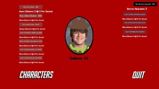 Dallen Clicker Ultimate — screenshot 2