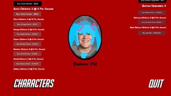 Dallen Clicker Ultimate — screenshot 5