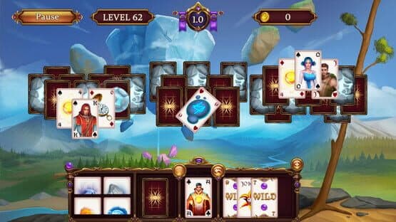 Solitaire: Elemental Wizards — screenshot 2