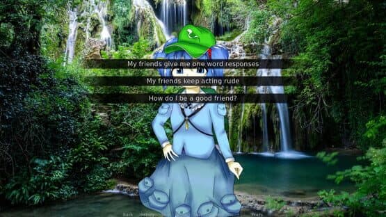 Sakuya Izayoi Gives You Advice and Dabs: Nitori Kawashiro Offers You Advice in Exchange for Cucumbers and Eats the Cucumbers — screenshot 4