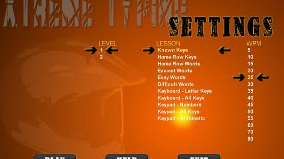 Xtreme Typing — screenshot 3