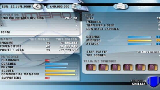 Premier Manager 2006-07 — screenshot 2