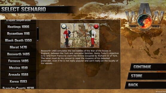 Wars Across the World: Bosworth 1485 — screenshot 1