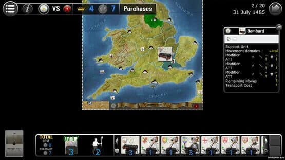Wars Across the World: Bosworth 1485 — screenshot 5