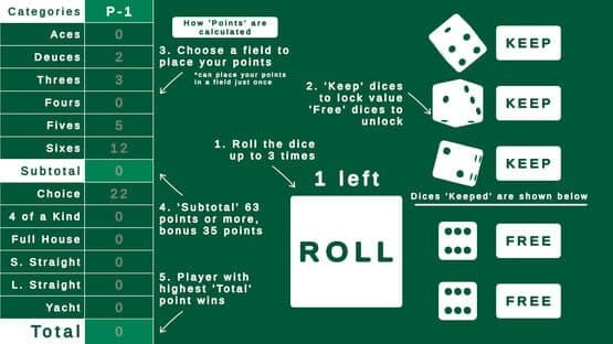Yachu Dice — screenshot 2